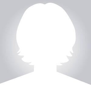 Eine graue Silhouette eines Avatars mit mittellangem Haar vor einem hellen Hintergrund.